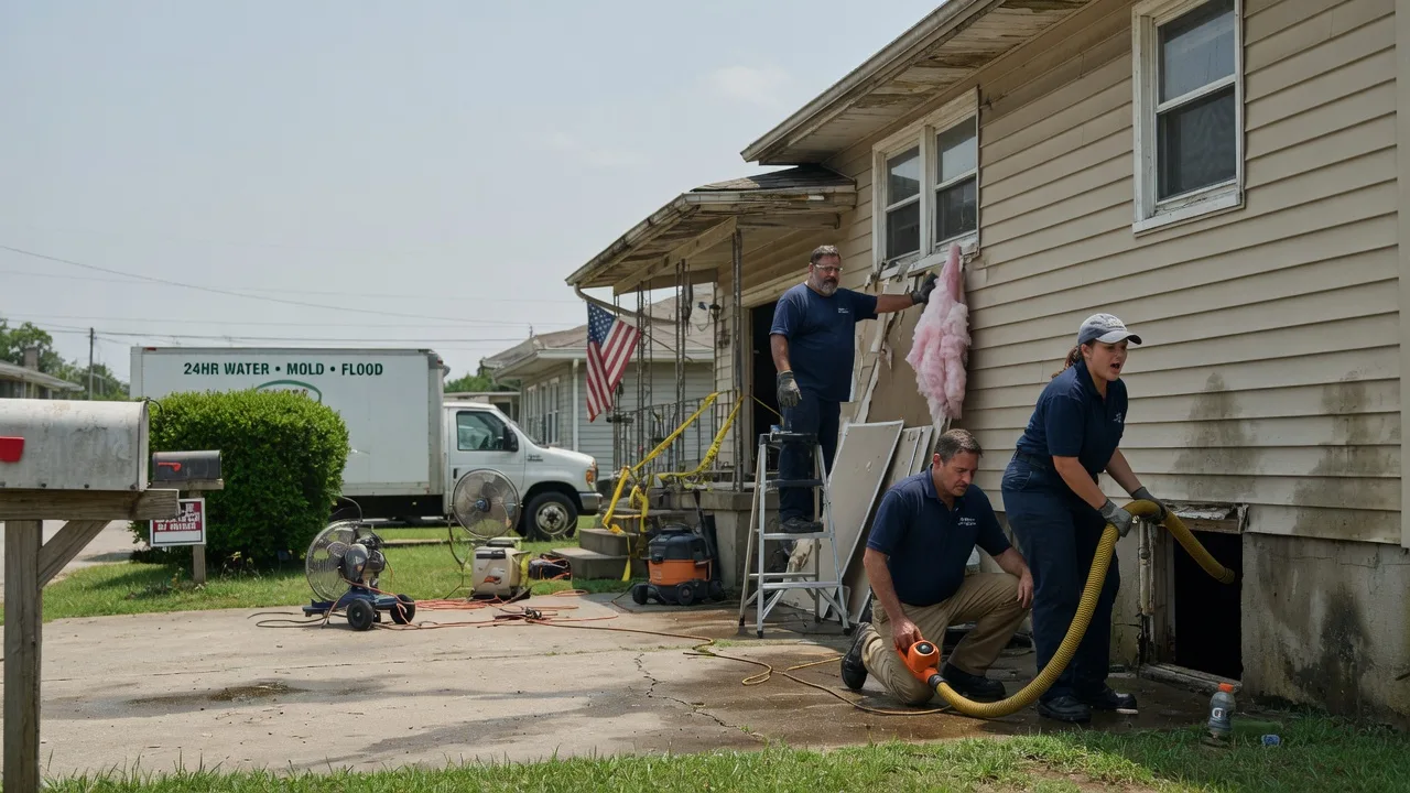 Water Damage Repair in Golden, OK near me